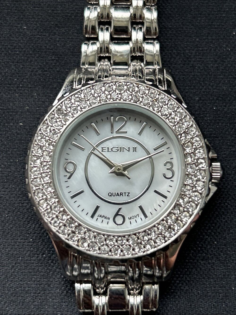 Elgin II Silver Tone Women’s Quartz Watch